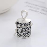 925 Sterling Silver κρεμαστό κόσμημα, 925 ασημένιο ασήμι, DIY, νικέλιο, μόλυβδο και κάδμιο ελεύθεροι, 11x14mm, Sold Με PC