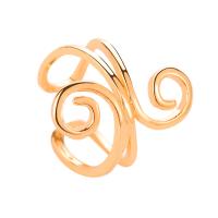 Fashion Earring Cuff and Wraps Brass plated fashion jewelry & for woman nickel lead & cadmium free 10mm Sold By PC