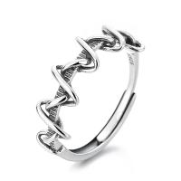 925 Sterling Silver Finger Rings Antique finish fashion jewelry & for woman nickel lead & cadmium free Sold By PC