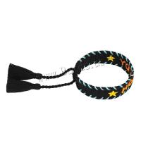 Poliéster Pulsera, Joyería & diferentes patrones para la opción, más colores para la opción, 20mm, longitud aproximado 15 cm, Vendido por UD