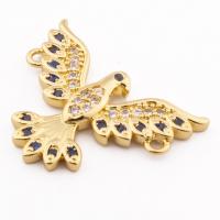 Cubic Zirconia Micro Pave Brass Pendant Phoenix high quality gold color plated DIY & micro pave cubic zirconia & double-hole nickel lead & cadmium free Approx 1mm Approx Sold By Lot