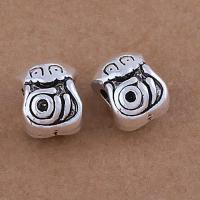 Zinc Alloy Spacer Beads antique silver color plated vintage & DIY nickel lead & cadmium free Approx Sold By Bag