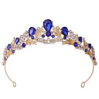 Diadema, lega in zinco, with cristallo, gioielli di moda & per la donna & con strass, nessuno, assenza di nichel,piombo&cadmio, Diametro interno:Appross. 145mm, Venduto da PC