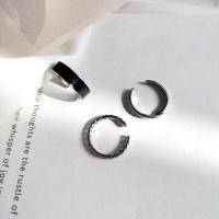 Sinc Alloy Ring Set, plátáilte, Inchoigeartaithe & trí phíosa & jewelry faisin & do bhean & cruan, dathanna níos mó le haghaidh rogha, nicil, luaidhe & caidmiam saor in aisce, Díolta De réir Socraigh