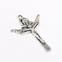 Zinc Alloy Cross Pendants plated fashion jewelry & DIY nickel lead & cadmium free Sold By PC