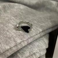 Cink Alloy Finger Ring, srebrne boje pozlaćen, modni nakit & za žene, nikal, olovo i kadmij besplatno, Prodano By PC