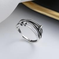 Bijoux de bague en argent sterling , Argent sterling 925, bijoux de mode & pour femme & autocollant époxyde, protéger l'environnement, sans nickel, plomb et cadmium, 9mm, Vendu par PC