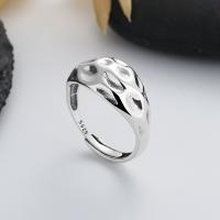 Bijoux de bague en argent sterling , Argent sterling 925, bijoux de mode & unisexe, protéger l'environnement, sans nickel, plomb et cadmium, 11mm, Vendu par PC