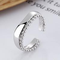 Sterling Silver Jewelry Finger Ring, 925 Sterling Silver, jewelry faisin & do bhean, nicil, luaidhe & caidmiam saor in aisce, 4mm, Díolta De réir PC