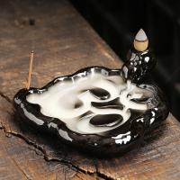 Backflow Incense Burner Porcelain half handmade for home and office & durable & multifunctional Sold By PC