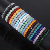 Glas Armband, mode sieraden & uniseks, meer kleuren voor de keuze, Per verkocht Ca 7.09 inch Strand