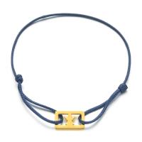 Lederband Armband, mit 304 Edelstahl, unisex & einstellbar & verschiedene Muster für Wahl, keine, Länge ca. 16-30 cm, verkauft von PC