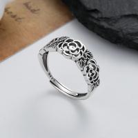 Sterling Silver Jewelry Finger Ring, 925 sterline d'argento, gioielli di moda & per la donna, assenza di nichel,piombo&cadmio, 8mm, Venduto da PC