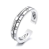 925 Sterling Silver Finger Rings Antique finish fashion jewelry & for woman nickel lead & cadmium free Sold By PC