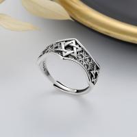 925 Sterling Silver Finger Rings Antique finish fashion jewelry & for woman nickel lead & cadmium free 11mm Sold By PC