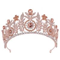 Diadema, lega in zinco, with cristallo, gioielli di moda & per la donna & con strass, nessuno, assenza di nichel,piombo&cadmio, Diametro interno:Appross. 160mm, Venduto da PC