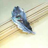 Shell Pendler, Feather, du kan DIY, 26x62mm, Solgt af PC