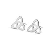 Stainless Steel Stud Earrings 304 Stainless Steel Vacuum Ion Plating fashion jewelry & for woman & hollow Sold By Pair