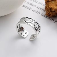 925 Sterling Silver Finger Rings Antique finish fashion jewelry & for woman nickel lead & cadmium free 8mm Sold By PC