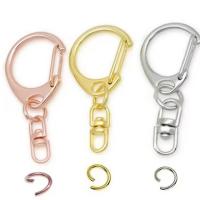 Zinc Alloy Key Clasp Setting plated DIY Sold By PC