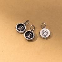 Pendentif en argent Sterling 925, DIY, plus de couleurs à choisir, 10x3mm, Vendu par PC