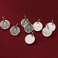 925 Sterling Silver κρεμαστό κόσμημα, DIY, περισσότερα χρώματα για την επιλογή, 10x1.20mm, Sold Με PC