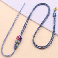 Fashion Ketting Cord, Nylon Polypropyleen, handgemaakt, uniseks, meer kleuren voor de keuze, 1.50mm, Lengte Ca 36 cm, Verkocht door PC