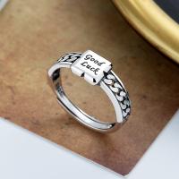 925 Sterling Silver Finger Rings Antique finish fashion jewelry & for woman nickel lead & cadmium free 7mm Sold By PC