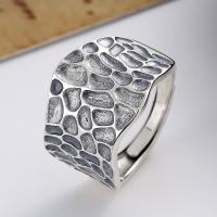 Bijoux de bague en argent sterling , Argent sterling 925, bijoux de mode & pour femme, protéger l'environnement, sans nickel, plomb et cadmium, 14mm, Vendu par PC