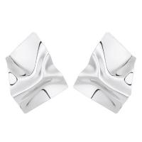 Zinc Alloy Stud Earring plated fashion jewelry & for woman nickel lead & cadmium free Sold By Pair