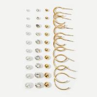 Zinc Alloy Earring Set fashion jewelry & for woman nickel lead & cadmium free Sold By Set