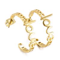 ステンレス鋼イヤリング, 304ステンレススチール, ファッションジュエリー & 女性用, 無色, 24x8mm, 売り手 ペア