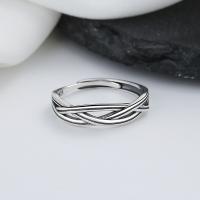 925 Sterling Silver Finger Rings Antique finish fashion jewelry & for woman nickel lead & cadmium free 5mm Sold By PC