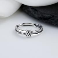 925 Sterling Silver Finger Rings Antique finish fashion jewelry & for woman nickel lead & cadmium free 6mm Sold By PC