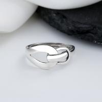 Anillo de Plata Esterlina, Plata de ley 925, Joyería & para mujer, libre de níquel, plomo & cadmio, 10mm, Vendido por UD