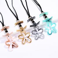 Sweater Chain Necklace Acrylic fashion jewelry & for woman Length Approx 96 cm Sold By PC