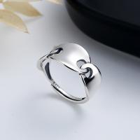 925 Sterling Silver Finger Rings Antique finish fashion jewelry & for woman nickel lead & cadmium free 10mm Sold By PC