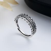 Anillo de Plata Esterlina, Plata de ley 925, Joyería & para mujer, libre de níquel, plomo & cadmio, 7mm, Vendido por UD