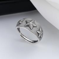 925 Sterling Silver Finger Rings Antique finish fashion jewelry & for woman nickel lead & cadmium free 10mm Sold By PC