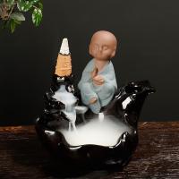 Backflow Incense Burner Porcelain handmade for home and office & durable Sold By PC