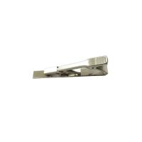 304 Nerūdijantis plienas Tie Clip, žmogui, Originali spalva, 55x6.20x1mm, Pardavė PC