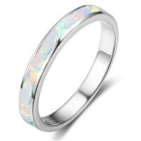 Zink Alloy Finger Ring, med Opal, mode smycken & Unisex & olika storlek för val, fler färger för val, nickel, bly och kadmium gratis, 20mm, Säljs av PC