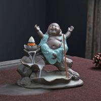 Backflow Incense Burner Porcelain half handmade for home and office & durable & multifunctional Sold By PC