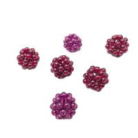 Naturlig granat perler, Garnet, Flower, du kan DIY, 12mm, 2.8mm, Solgt af PC