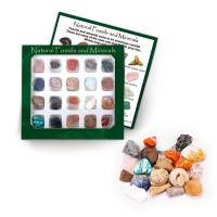 Fashion Decoration Ores with Gemstone 20 pieces & for home and office mixed colors 1-2cm Sold By Box