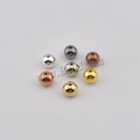 Copper Coated Plastic Beads plated DIY Sold By Bag