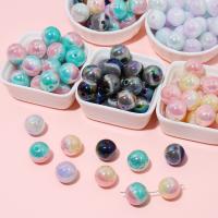 Resin Jewelry Beads Round DIY 16mm Approx 3mm Sold By Bag