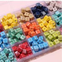 PorseleinJuwelen Beads, Porselein, Plein, DIY, meer kleuren voor de keuze, 8mm, Gat:Ca 2mm, 10pC's/Bag, Verkocht door Bag