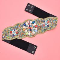 Διακοσμητικά Belt, Seedbead, Λαϊκό ύφος & για τη γυναίκα, περισσότερα χρώματα για την επιλογή, νικέλιο, μόλυβδο και κάδμιο ελεύθεροι, Sold Με PC