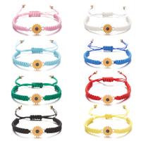 Sinc Alloy Bracelet, le Céir, lámhdhéanta, Inchoigeartaithe & unisex, dathanna níos mó le haghaidh rogha, nicil, luaidhe & caidmiam saor in aisce, Fad Thart 16-28 cm, Díolta De réir PC